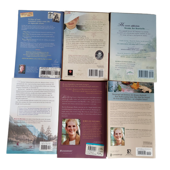 6 x Robin Lee Hatcher Paperback Book Lot Catching Katie Victory Club Return Me - Picture 3 of 7